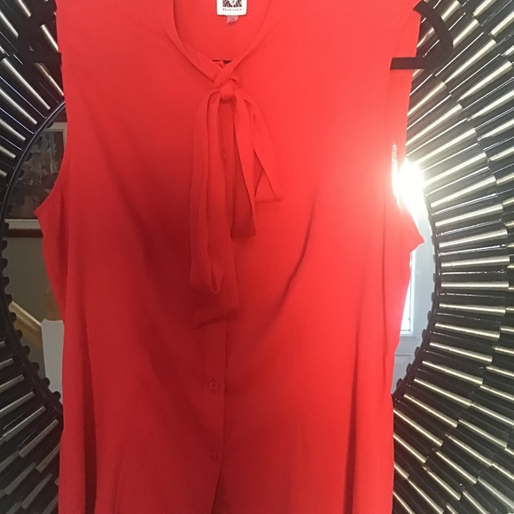 Anne Klein Sleeveless Blouse - Picture 1 of 3